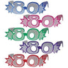 Beistle Co. - Lunettes De Carton 80 Ans (1) - Party Shop