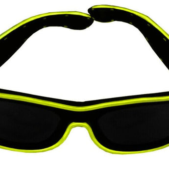 Lunettes Lumineuse Rae Band Jaune Party Shop