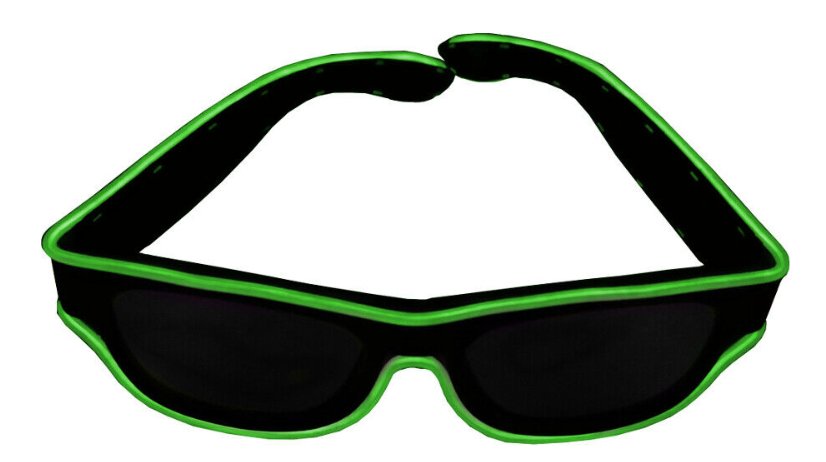 Lunettes Lumineuse Rae Band Lime Party Shop