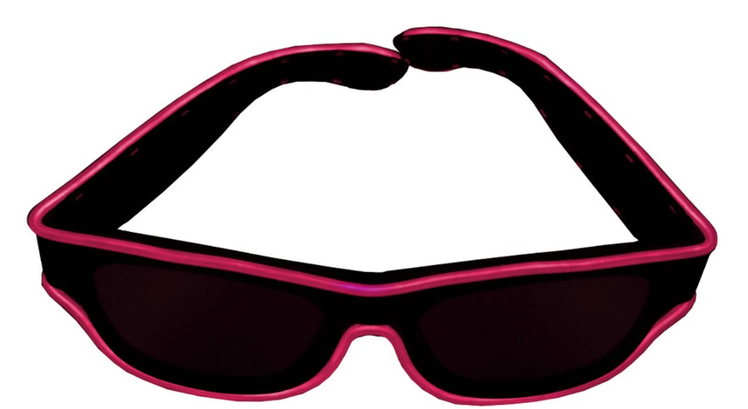 Lunettes Lumineuse Rae Band Rose Party Shop