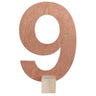Santex - Marque Table (3X6 Po) - 9 Rose Gold - Party Shop