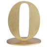 Santex - Marque Table En Bois Or #0 - Party Shop