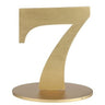 Santex - Marque Table En Bois Or #7 - Party Shop