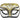 RUBIES - Masque - Oriental Blanc,Or Et Noir - Party Shop