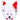 Karnival Costumes - Masque Adulte - Chat Anime Rouge - Party Shop