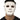 FUN WORLD - Masque Blanc Rigide Pour Homme - Party Shop