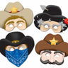 Beistle Co. - Masque De Carton Western (4) - Party Shop