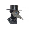 KBW Global - Masque de médecin de la peste - noir argent - Party Shop
