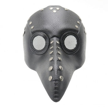 Masque de médecin de la peste - noir Party Shop