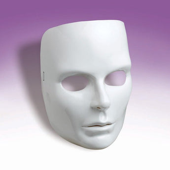 Masque De Visage De Femme - Blanc - Party Shop
