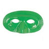 RUBIES - Masque Domino En Plastique - Vert - Party Shop