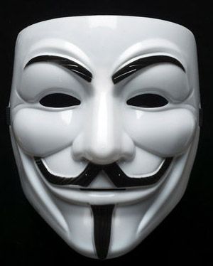 Masque V Pour Vendetta - Blanc Party Shop