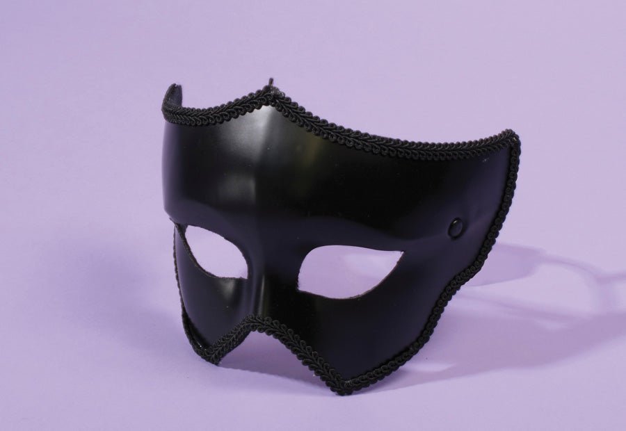 Masque Vénitien Classique - Noir Party Shop