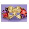 RUBIES - Masque Vénitien - Or Avec Fleurs - Party Shop