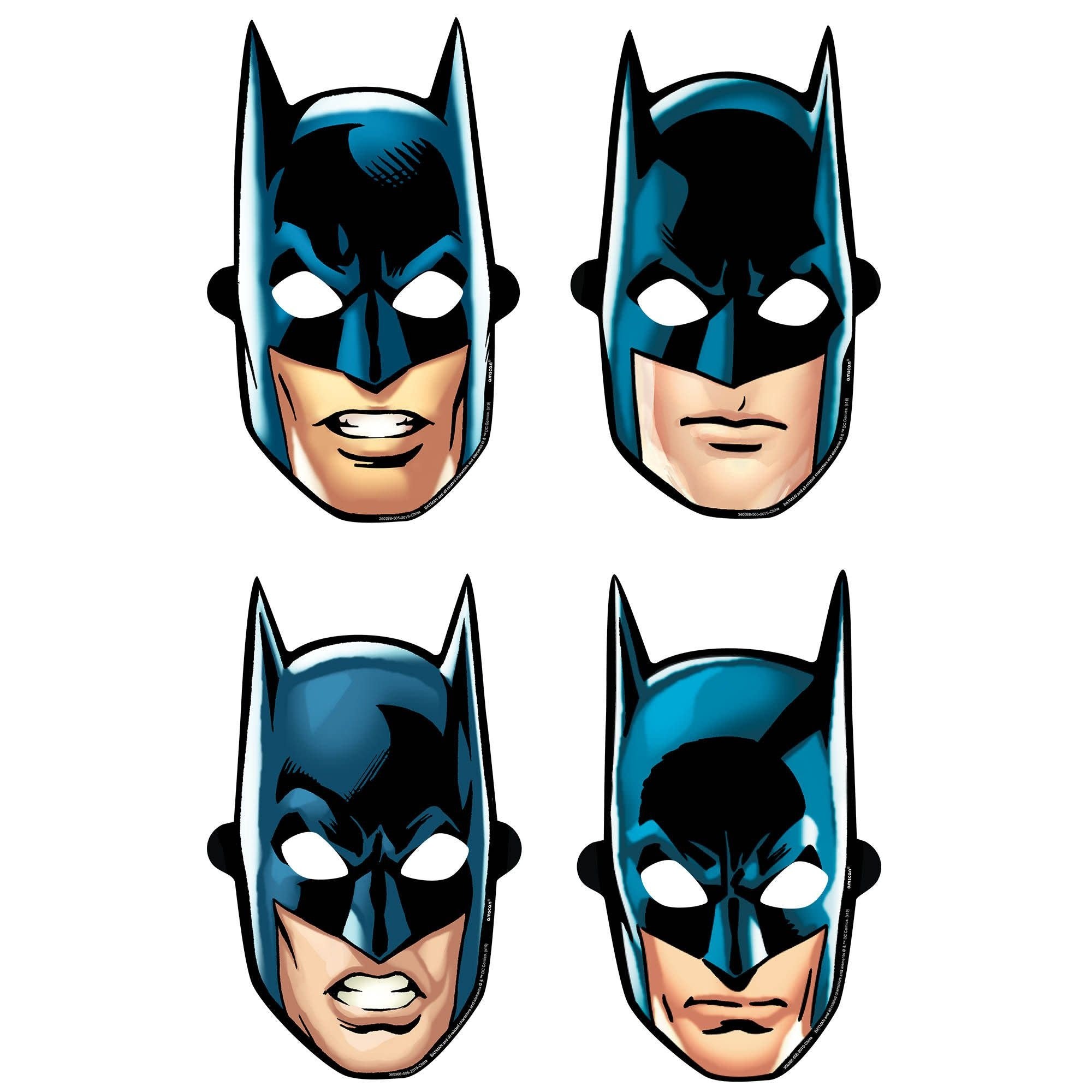 Masques En Carton (12) - BatmanParty Shop