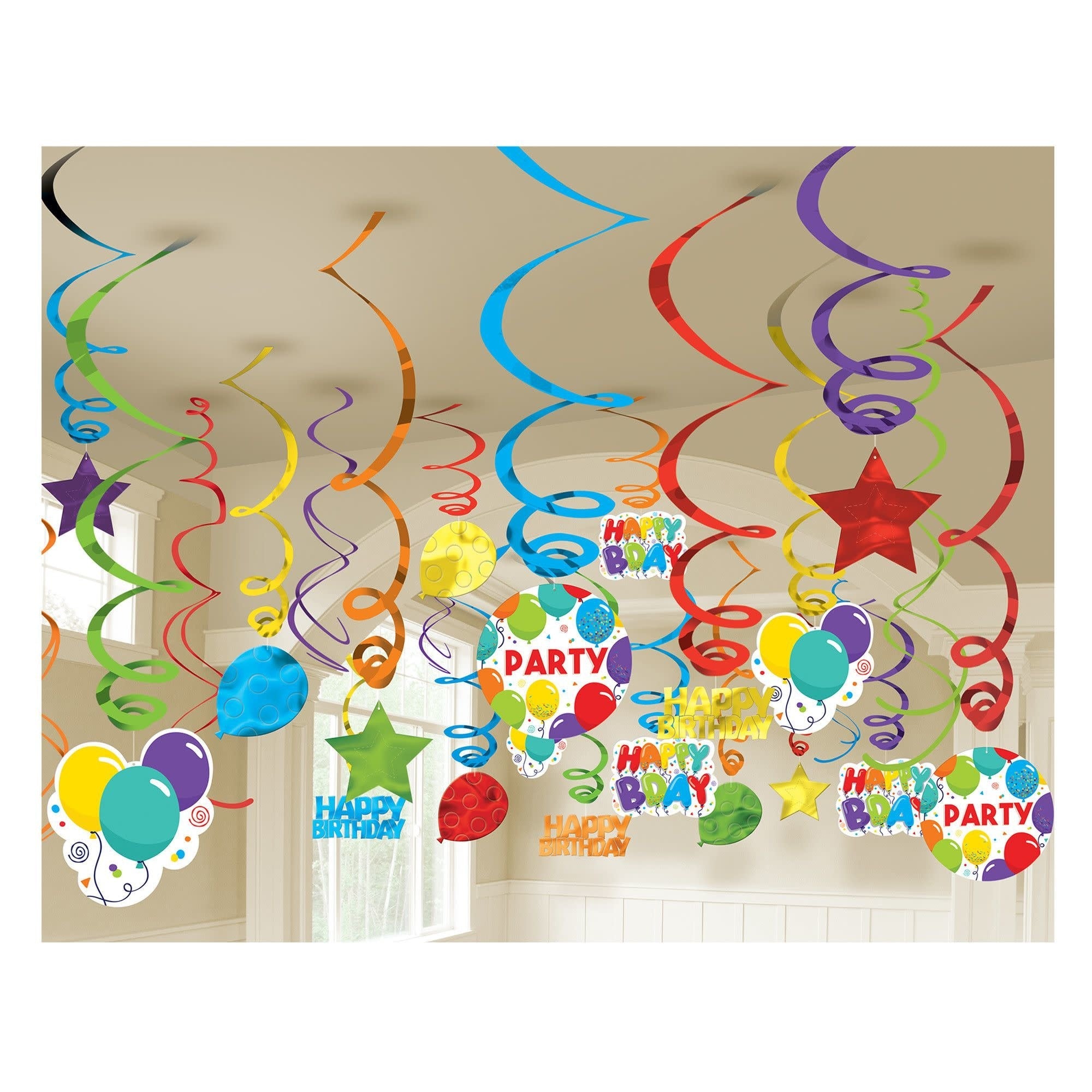 Mega Ensemble De Decoration Suspendu Party Shop