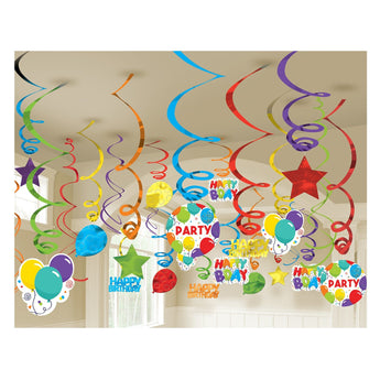 Mega Ensemble De Decoration Suspendu - Party Shop