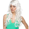 WESTBAY - MELROSE platinum white wig for women – long curly premium cosplay and Halloween wig - Party Shop