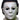Front view of Michael Myers Resurrection mask from Halloween 8 – Trick or Treat Studios - Party Shop