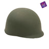 MOM - Adult military helmet 60 cm. Realistic army soldier hat accessory to complete a military costume for Halloween, carnival, cosplay or themed party- Party Shop