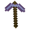 Minecraft Enchanted Pickaxe toy for kids – perfect accessory for Halloween costumes or Minecraft-themed parties. Costume not included.