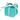 Amscan - Mini Boites Cadeau (100) -  Turquoise - Party Shop