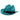 Amscan - Mini Chapeau De Cowboy - Pailleté Turquoise - Party Shop