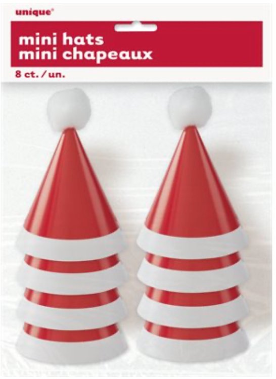 Mini Chapeaux (8) - Noël Party Shop
