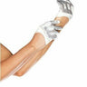Leg Avenue - Mini Gants Court En Satin Blanc - Party Shop