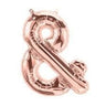 North Star Balloon - Mini Mylar Rose Gold - & - Party Shop