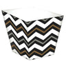 Amscan - Mini Verre À Friandises (36) -  Chevron Noir - Party Shop