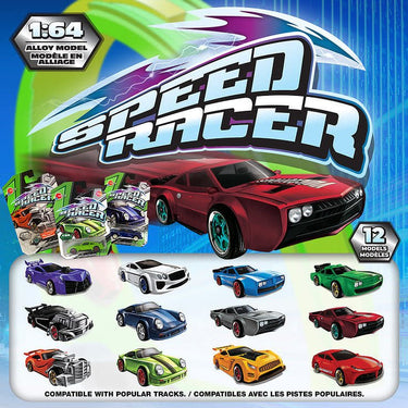 Groupe Ricochet - Mini Voitures Speed Racer Assorties - Party Shop