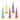 Unique - Mirliton Géant Happy New Year 16 Po Couleurs Assorties - Party Shop