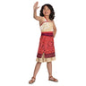 Moana 2 classic costume for kids – includes dress with attached sash. Perfect for Halloween or Disney-themed birthday parties.