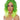WESTBAY - Long mojito green wig for women – premium costume wig for Halloween, cosplay fairy, or fantasy character- Party Shop