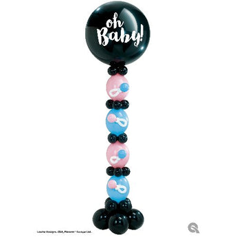 Montage Ballons #1 - Baby Shower (Confettis Inclus) - Party Shop