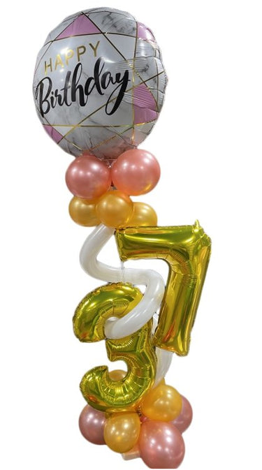 PARTY SHOP - Montage De Table En Ballons - Mb507 - Party Shop