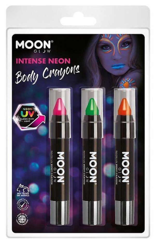 Moon Glow - Paquet De 3 Crayons Uv Party Shop