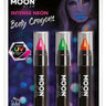 CAMDEN - Moon Glow - Paquet De 3 Crayons Uv - Party Shop