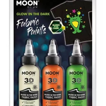 Moon Glow - Peinture Pour Tissus "Glow In The Dark" - Party Shop