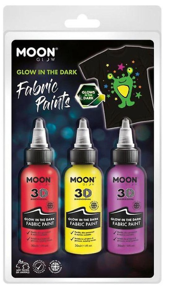 Moon Glow - Peinture Pour Tissus "Glow In The Dark" Party Shop