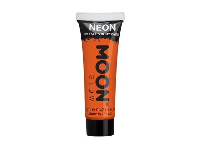 Moonglow- Peinture Pour Visage Et Corps - Orange Neon - Party Shop