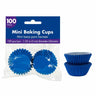 Amscan - Moules Miniatures De Papier (100) - Bleu Royal - Party Shop