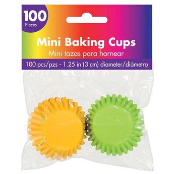 Moules Miniatures De Papier (100) - Multicolores Party Shop