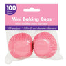 Amscan - Moules Miniatures De Papier (100) - Rose - Party Shop