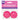 Amscan - Moules Miniatures En Papier (100) - Rose Foncé - Party Shop