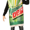 Mountain Dew can costume for adults – One size fits most. Funny beverage-themed outfit for Halloween, parties, and promotional events.- Rasta - Party Shop