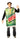 Mountain Dew can costume for adults – One size fits most. Funny beverage-themed outfit for Halloween, parties, and promotional events.- Rasta - Party Shop