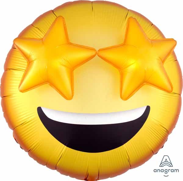 Mylar Multi - Ballon - Emoji Etoile Party Shop