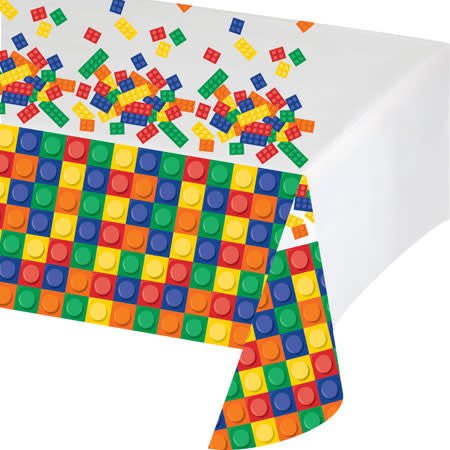 Nappe De Plastique 54X102" - Fete En Blocs - Party Shop